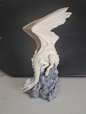 Vtg Enchantica Snowdragon Figurine EN2066 Andrew Bill picture