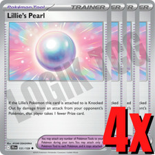 4x Lillie's Pearl 151/159 x4 - Journey Together - Pokemon TCG - Playset picture