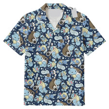 Blastoise Wartortle Squirtle Pokemon Pattern Hawaiia picture