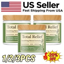 Upgrade Total Relief Magnesium Cream, Nerve Relief Magnesium Soothing Cream US picture