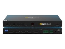 BZBGEAR 4x1 8K UHD HDMI 2.1 Switcher with Digial/Analog Audio De-Embedding/EDID picture