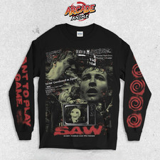 Arcade Anime Saw 2004 Jigsaw Billy the Puppet Long Sleeve Heavyweight picture