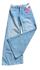 Mother Lil Petite Lemon Twist Sneak Wide Leg Jeans Sz 25 High Rise Munchies NWT picture