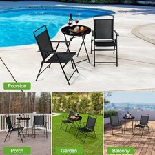 BLACK - BACKYARD EXPRESSIONS PATIO HOME GARDEN BACKYARD EXPRESSIONS 3-PIECE picture