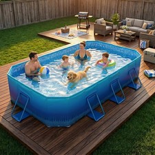 2026 Foldable Pool, Large Non-Inflatable Swimming Pool for Kids,Adult Collapsibl picture