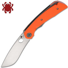 Spyderco Subvert Nati Amor S30V Satin Plain Blade Orange G10 Handles C239GPOR picture