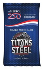 Walthers Collectibles Titans of Steel America250 25-Card Pack 900-2001 picture