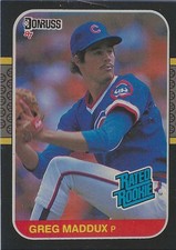 Gregg Maddux 1987 Donruss Rated Rookie # 36 picture