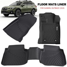 Floor Liner for 2026 Subaru Outback - 1st & 2nd Row Floor Mats All Weather picture