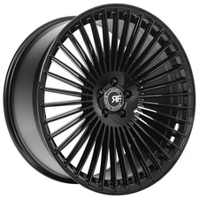 22x9/22x10.5 Road Force Wheels RF35 Gloss Black Rims (4pcs) A1 picture