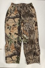 Vintage Pella Camo Hunting Pants Waterproof Sz XLR Mens Realtree Rain Gear EUC picture
