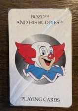 Vintage Bozo And His Buddies Playing Cards Deck Sealed over 100 Illustrations picture