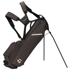 TaylorMade FlexTech Carry No Logo Brown Cream Carry Golf Bag picture