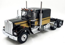KK Scale Road Kings 1/18 Scale RK180121 - Kenworth W900 - Black picture