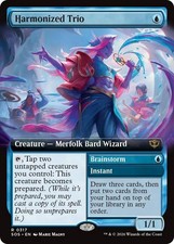 Harmonized Trio (Extended Art) #317 *Foil* (NM) Secrets of Strixhaven (SOS) MTG picture
