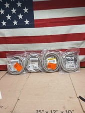 4pk Everbilt Universal 6 ft. 6' foot Stainless Steel Dishwasher Installation Kit picture