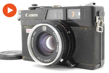 [Near MINT ] Canon Canonet QL17 GIII G3 Black Rangefinder Film Camera From JAPAN picture