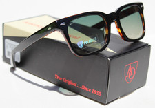 AMERICAN OPTICAL Tournament POLARIZED Sunglasses Black Tortoise/Green ST EGN-P picture