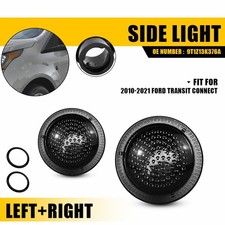 For 2010-2021 Ford Transit Connect Smoked Lens Side Marker Signal Light Housings picture