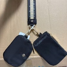 Lululemon Dual Pouch Wristlet Keychain Wallet NWT Athletica picture