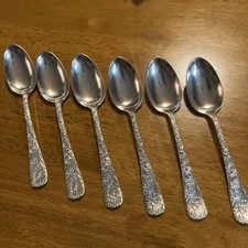Antique Rogers Bros Silverplate Embossed International Silver Discontinued 1882 picture