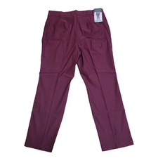 Rafaella Women's Pull-On Stretch Ankle Pant Size 14 Windsor Wine picture