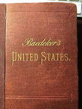 Baedeker's The United States, With an Excursion into Mexico - GOOD picture