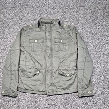 Brandit Britannia M65 Field Jacket Hiking Coat Mens Vintage Olive Size Large NWT picture