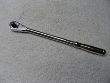 Craftsman 3/8 Drive Full Polish Long Handle Ratchet, made in USA, VR - PN 44833 picture