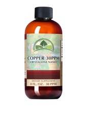 The BEST  Colloidal Copper Supplement 8 oz 30 ppm Nano Copper for Skin & Hair picture