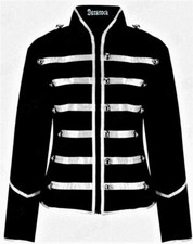 Women's Black Parade Ladies Jacket Steampunk Punk Rock Jacket picture