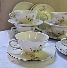 Royal Duchess Mountain Bell Demitasse 6 Cups & Saucer SET Bavaria Germany picture