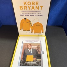 Kobe Bryant Los Angeles Lakers 2015-16 Game Worn Swatch MEARS AUTHENTICATED picture