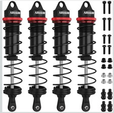 4PCS 1/8 RC Car Shocks Absorbers Damper Springs 130mm Adjustable Rear Shock picture