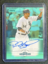 Paul Konerko 2025 Stadium Club AUTOGRAPH TURQUOISE 36/99 White Sox picture