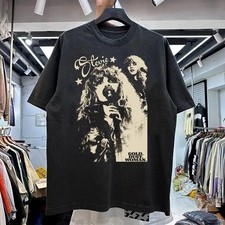 Stevie Nicks Fleetwood Mac 90s Poster Gold Dust Woman Black Unisex  T shirt picture