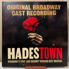 Hadestown (Original Cast Recording) by Anais Mitchell (Vinyl) - OPEN Mnr Slv Dmg picture