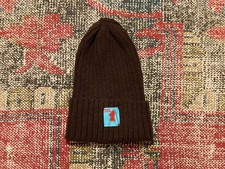 (NEW) KAPITAL 5G Wool Knit Beanie, Brown picture