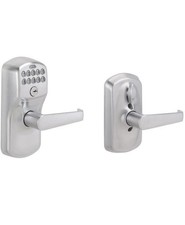 Schlage Brushed Chrome FE595CS V PLY 626 ELA Plymouth Light Commercial (scratch) picture