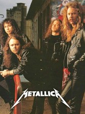 HOTMetallica Poster 80s Poster 18x24 picture