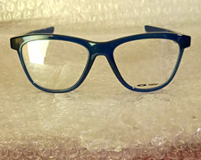Oakley OX8070-0553 Frosted Navy Blue Full Rim Plastic Eyeglass Frames 53-17 136 picture