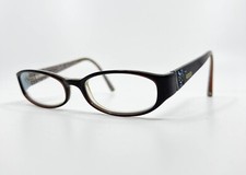 Coach Annabel 530 Burgundy Red Pink Oval Eyeglasses Frames 52-18 135 Women picture