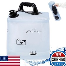 Deiris 3.96 Gallon Collapsible Water Container with Spigot BPA Free Camping picture