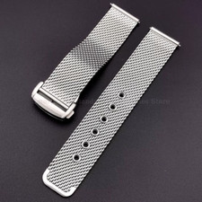 20Mm 22Mm Milanese Mesh Steel Strap for Omega Seamaster 007 Universal Bracelet F picture