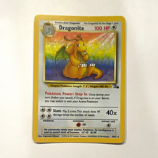 Wizards of the Coast Dragonite 4/62 Fossil Holo Rare Unlimited English picture