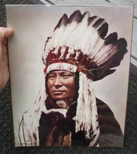 L.A. HUFFMAN HISTORIC VINTAGE PRINT FROM ORIG ANTIQUE GLASS PLATE NEGATIVE PHOTO picture