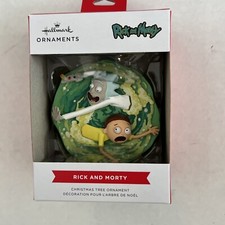 Hallmark Christmas ornament Tree Rick And Morty Warner Brothers Cartoon 2024 picture