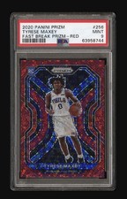 2020 Panini Prizm Tyrese Maxey Fast Break Prizm Red /125 picture