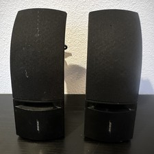 Bose 161 Bookshelf Left and Right Pair Speakers - Black With Mounting READ DESC picture
