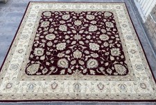 8x8 ft Square Geometric Afghan Ziegler Oushak Turkish Traditional Afghan Carpet picture